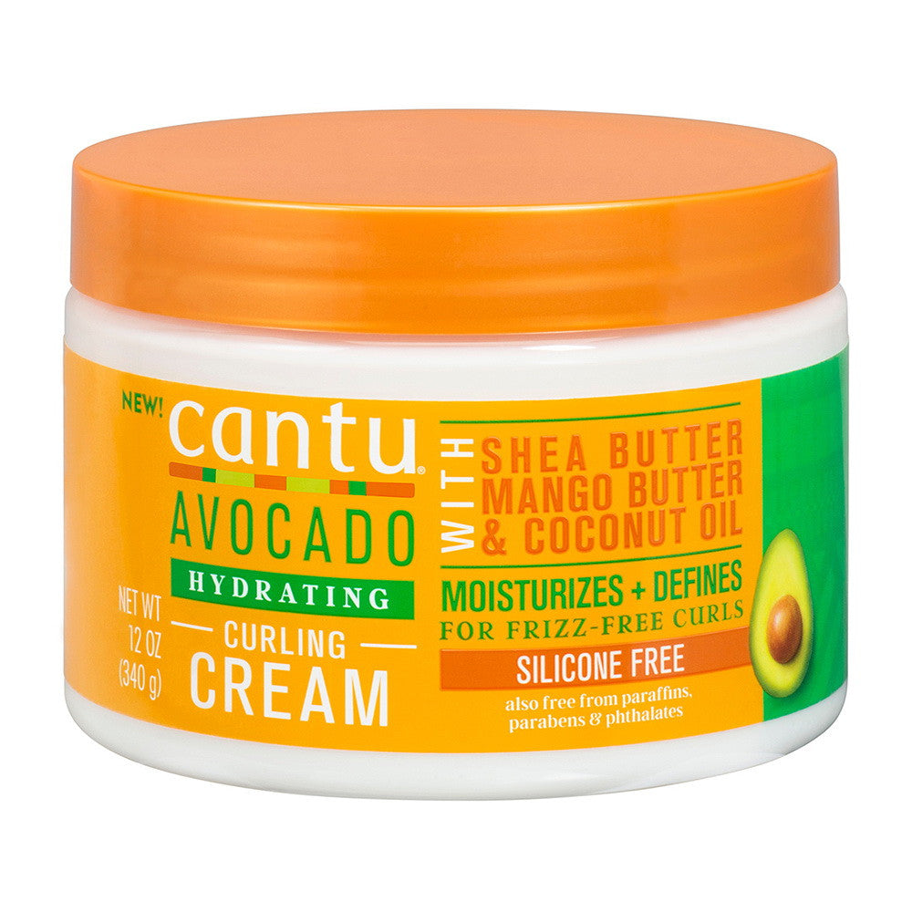 Cantu Avocado Hydrating Curling Hair Cream, 12 Oz